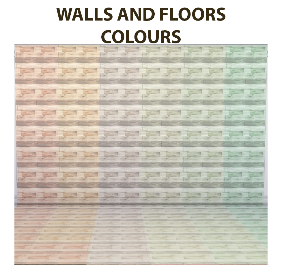 floors and walls