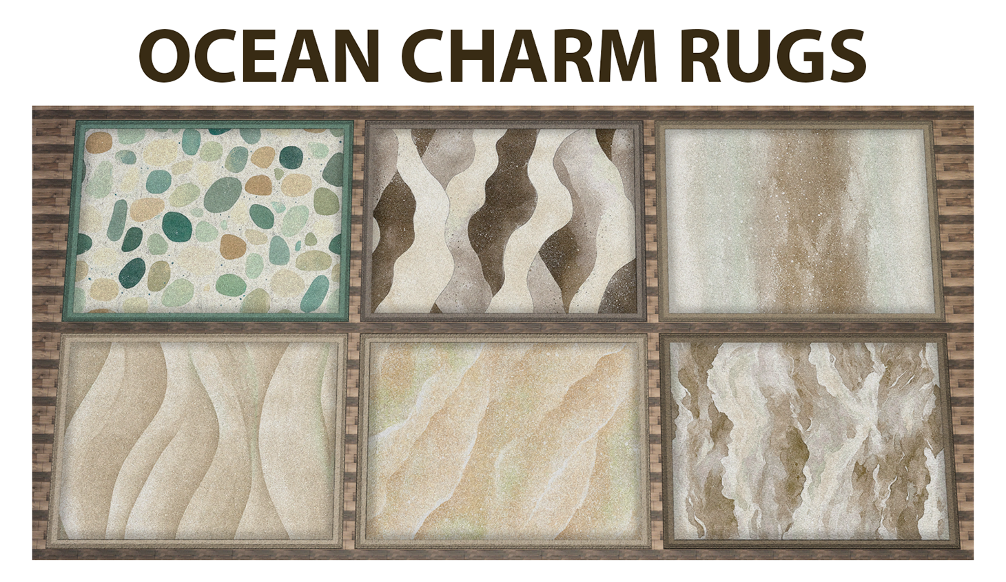 ocean charm rugs