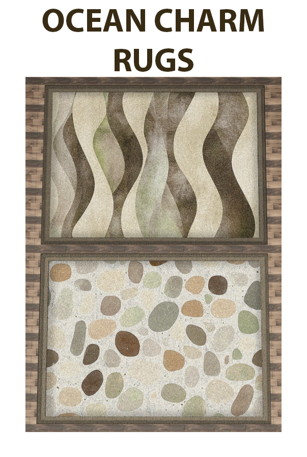 ocean charm rugs