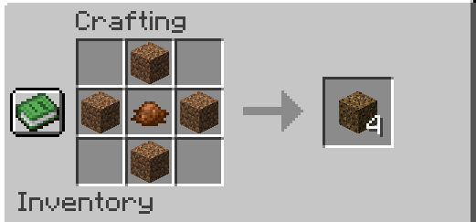 Thumbnail Brown Mulch Crafting Recipe (Version 1.0.5+)