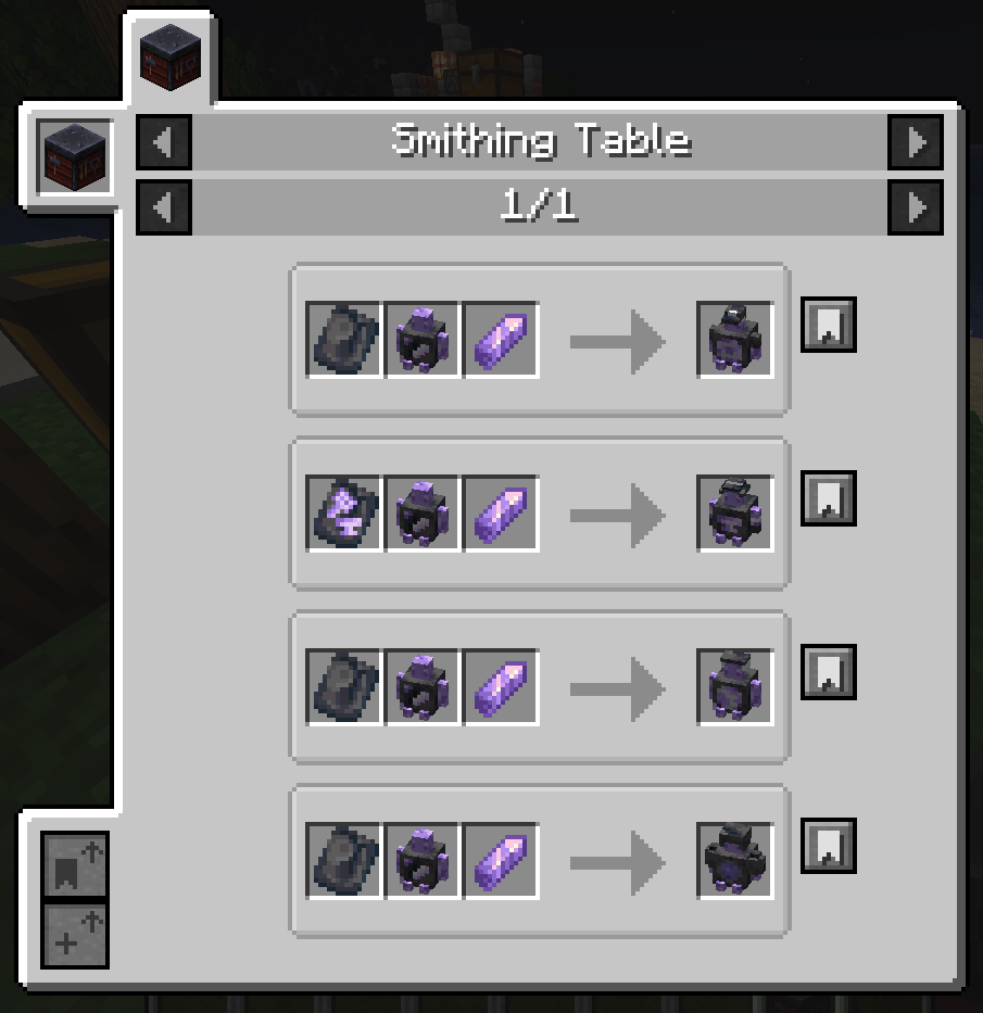 Golams professions recipes