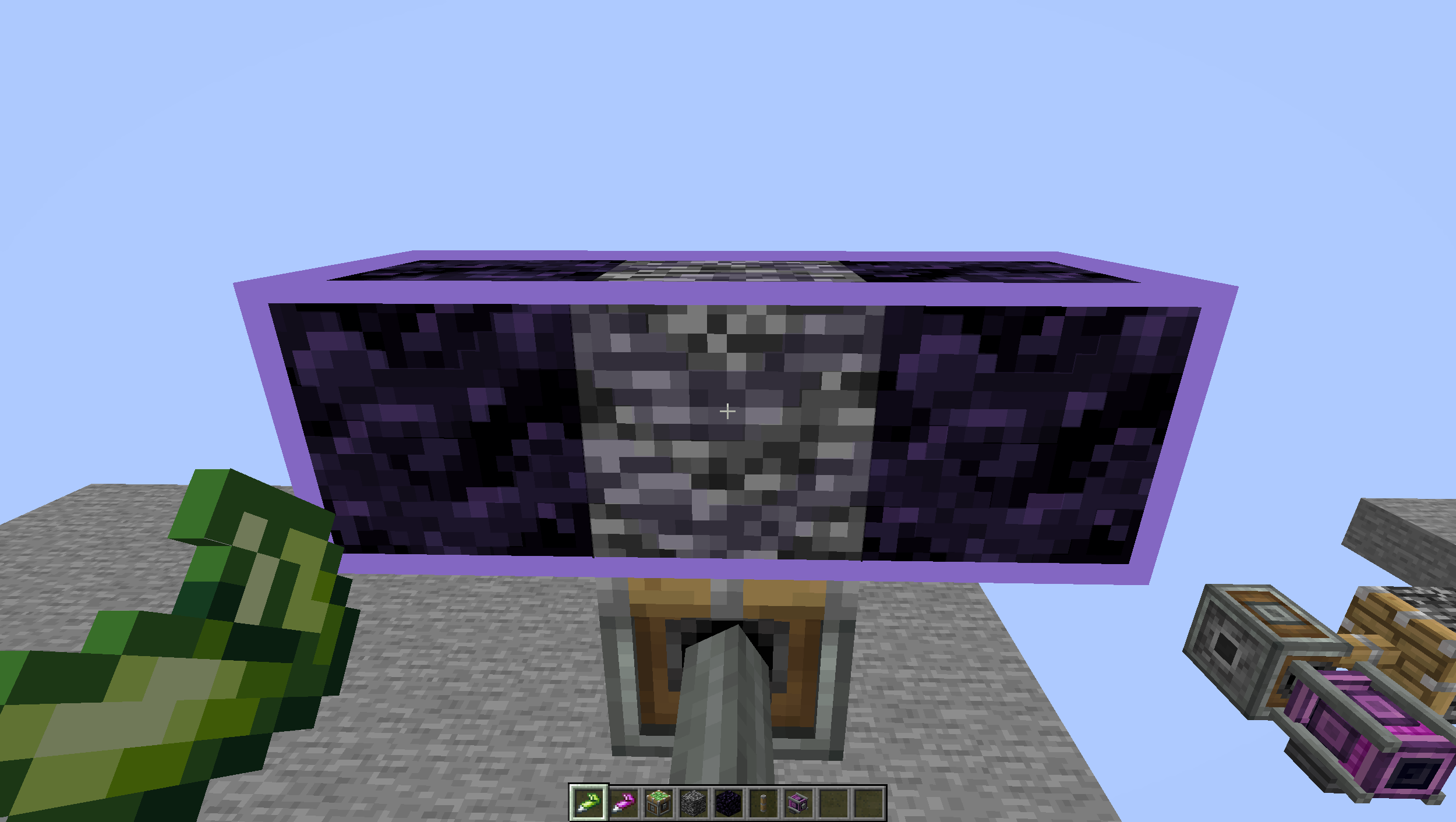 Creative glue in creative mode