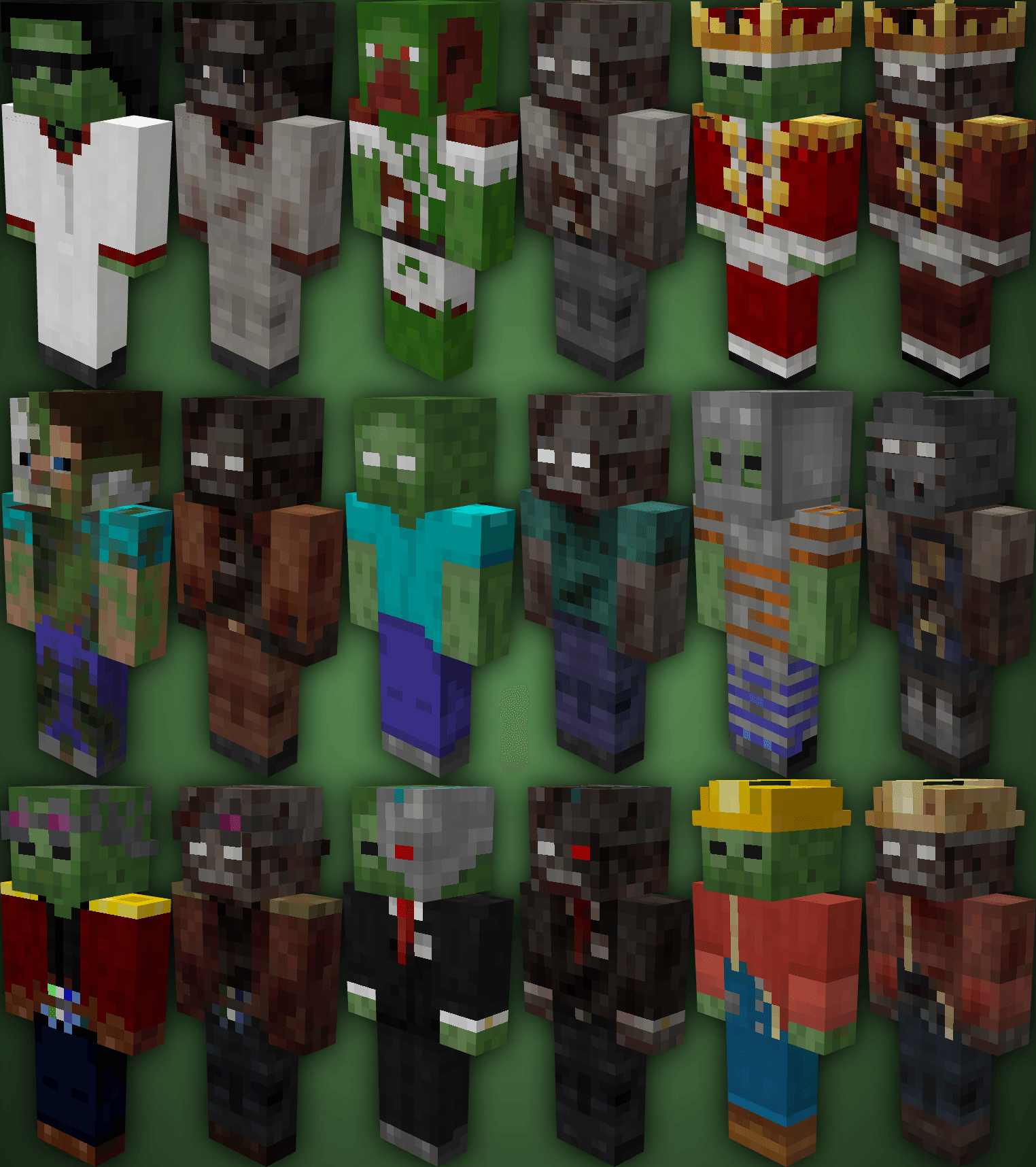 TZP Extra Compat (Tissou's Zombie Style) - Gallery - Minecraft Resource ...