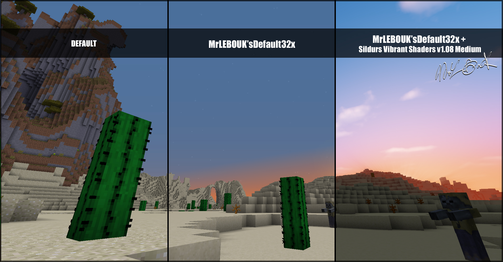 Thumbnail Resource pack minecraft : Mrlebouk'sdefault32x