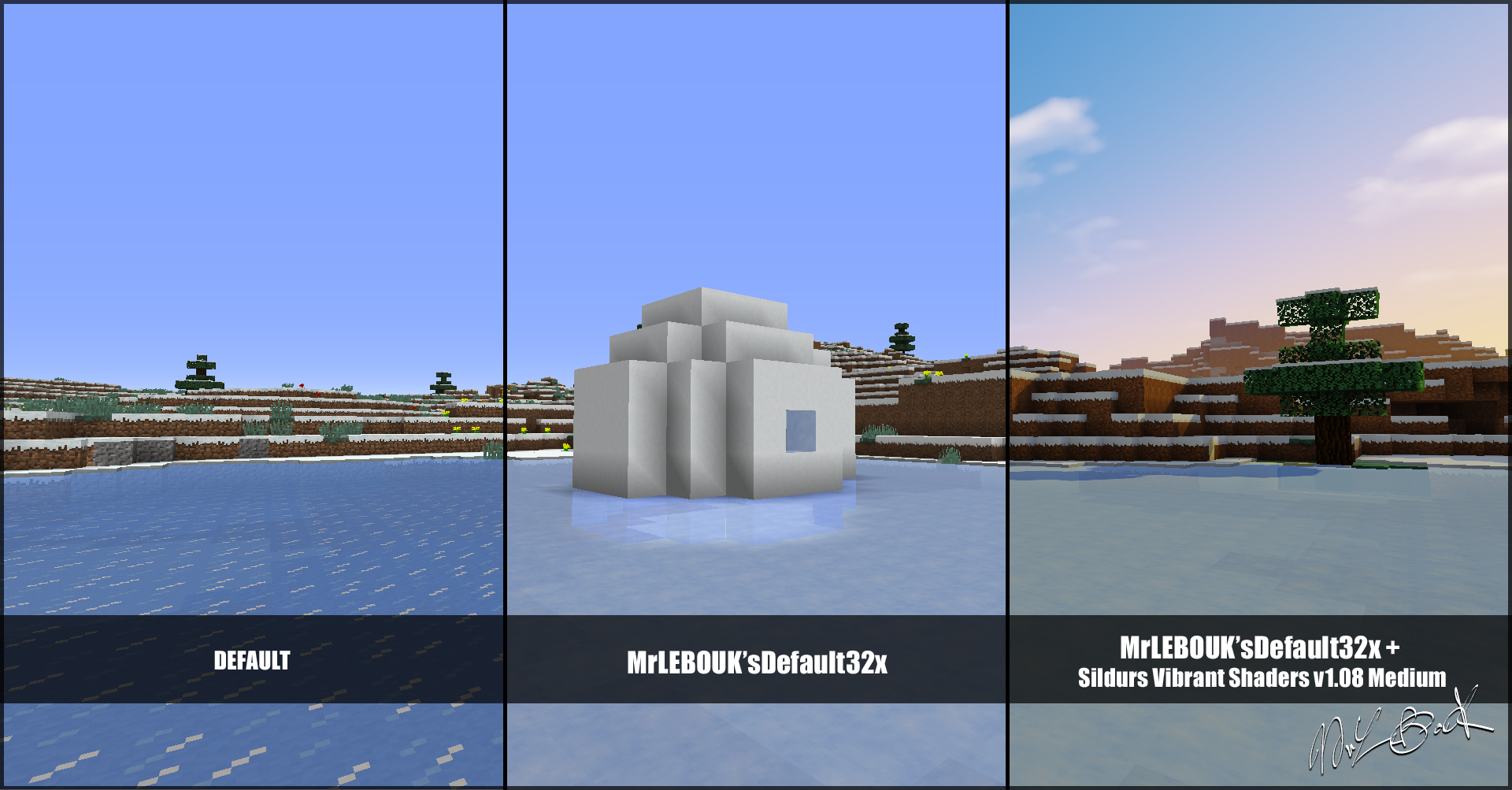 Thumbnail Resource pack minecraft : Mrlebouk'sdefault32x