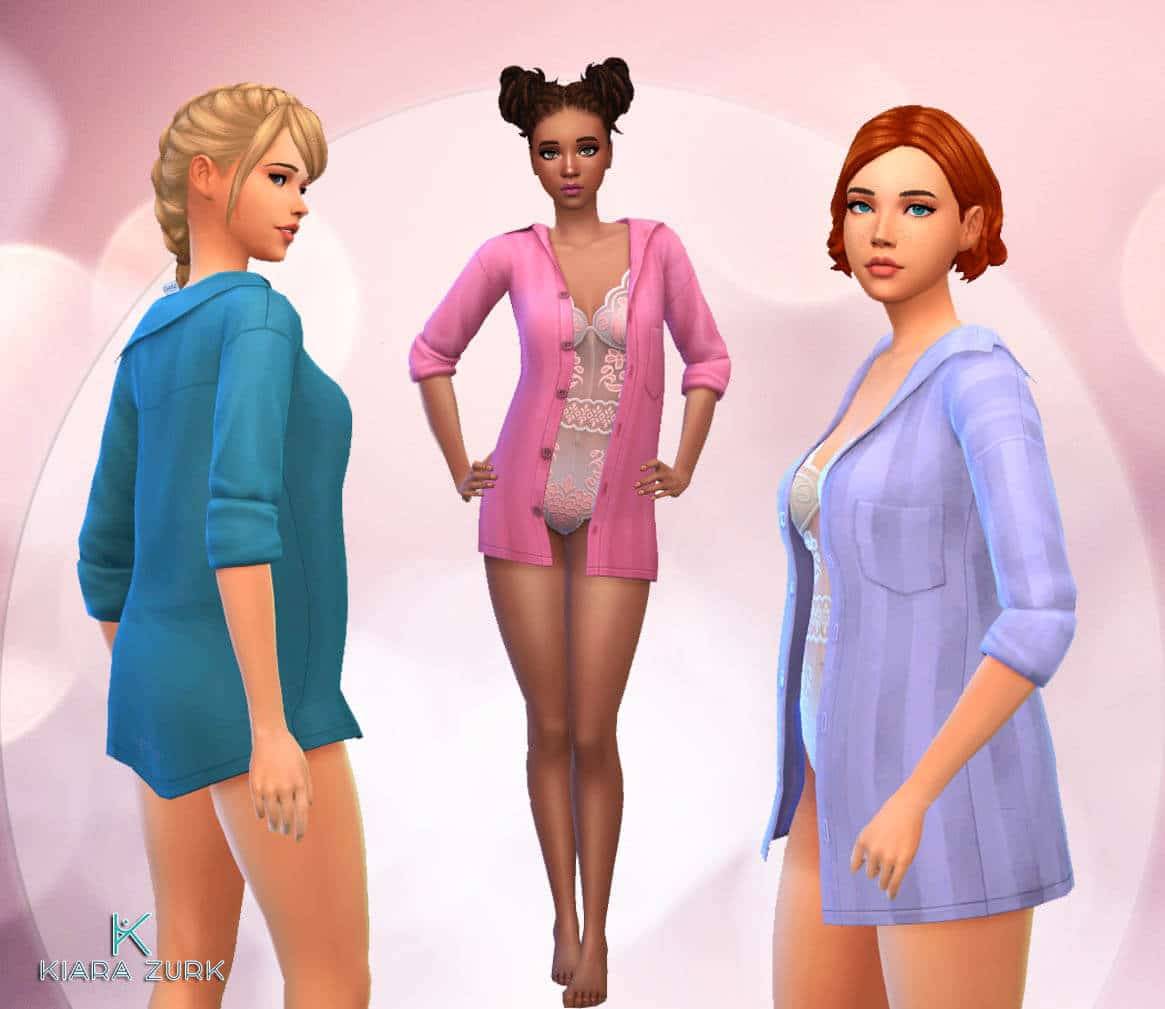Open Shirt Night - Gallery - The Sims 4 Create a Sim - CurseForge