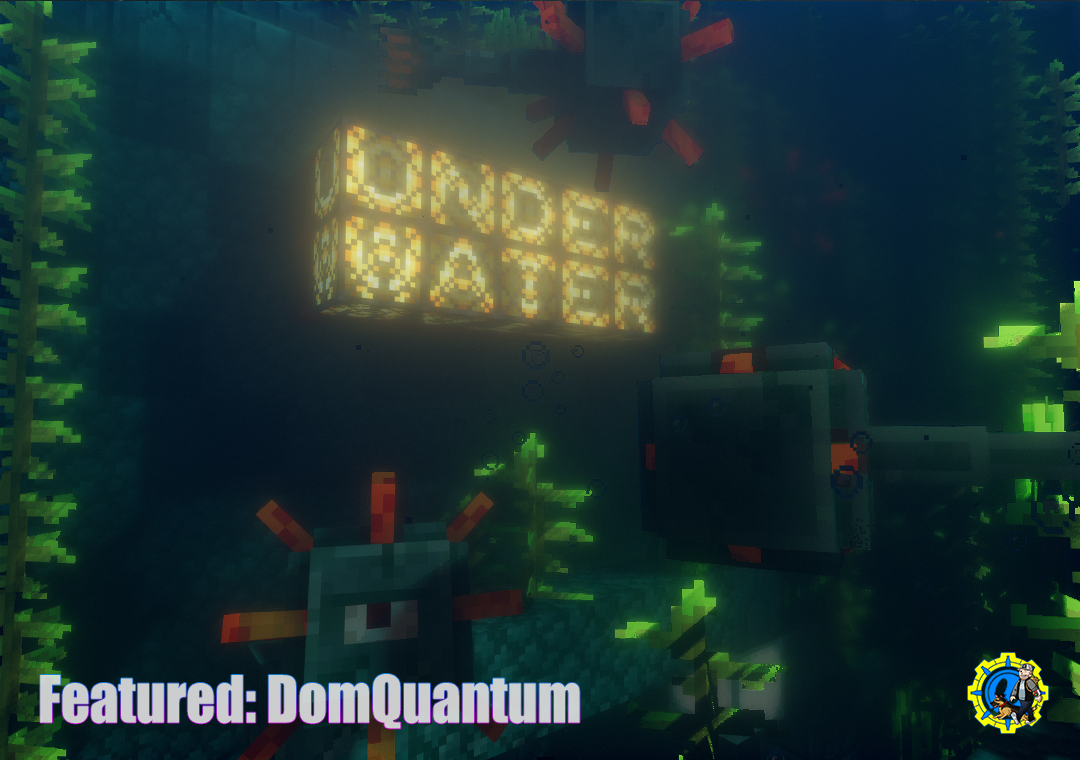 Thumbnail Quantum Lamps under water on an Ocean Monument.