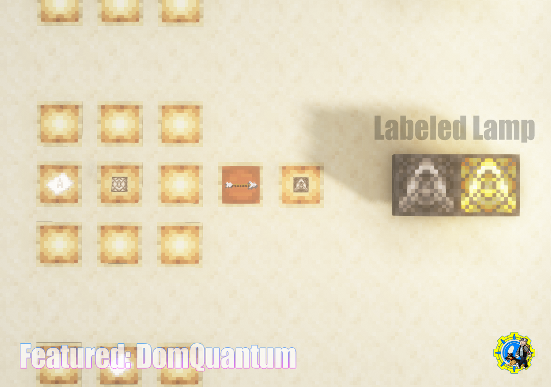 Thumbnail Apply Paper Labels to Quantum Lamps.
