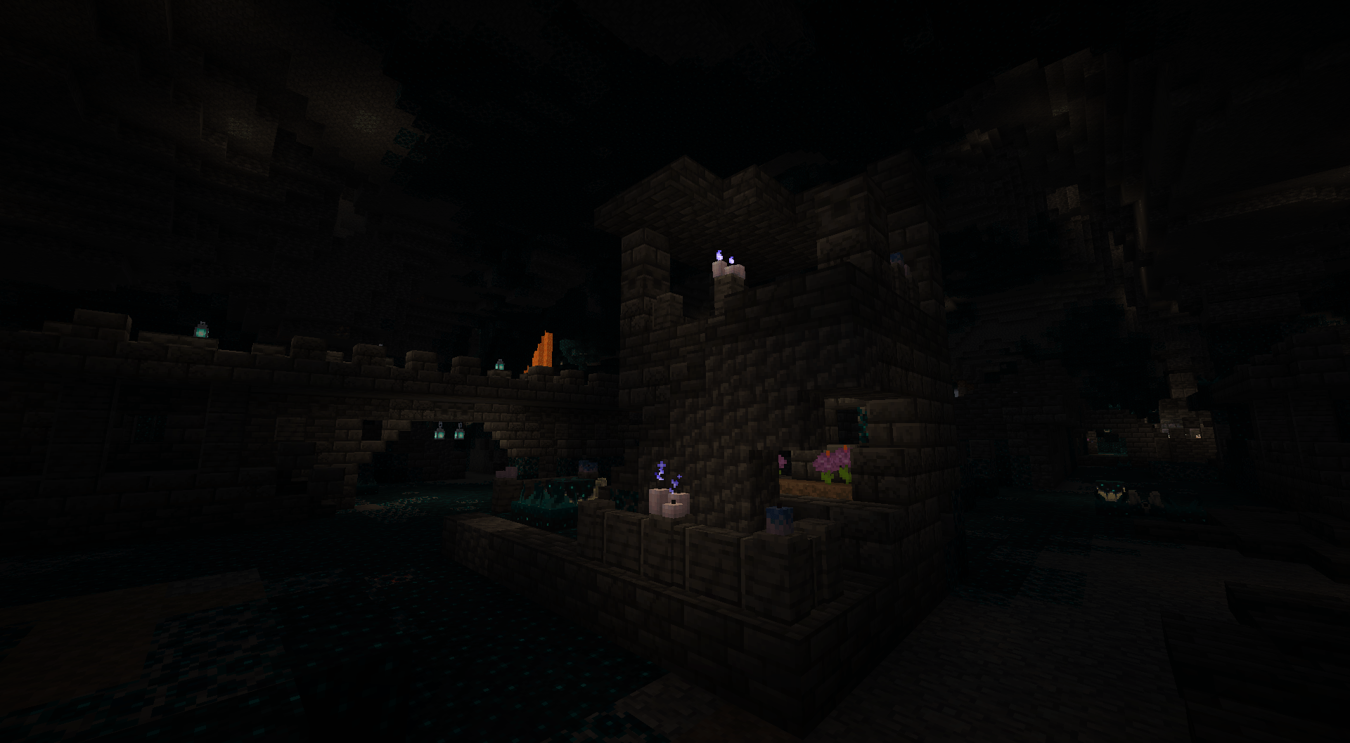 Wisp Candles in an Ancient City