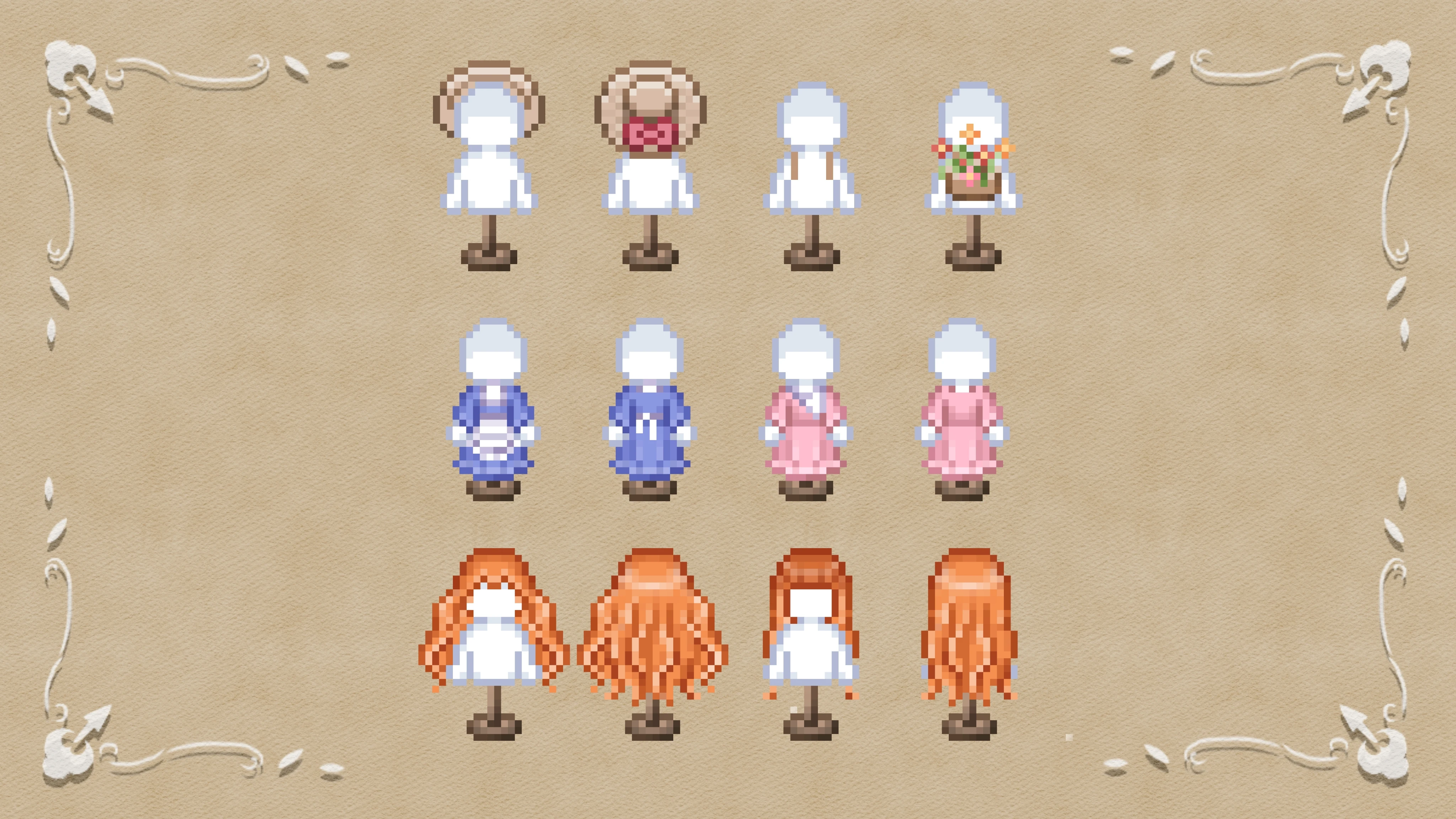 (FS)A dress for a pastoral girl