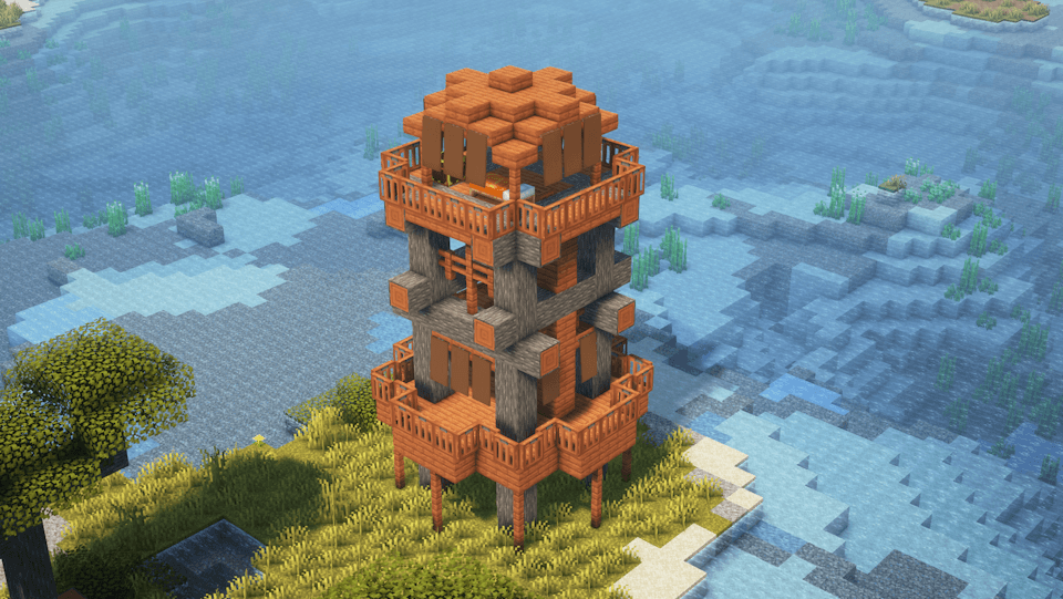 Thumbnail One of many structures added by the Dungeons and Taverns mod