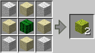 Crafting Water Splonge Block