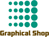 <p>Logo of Graphical Shop</p>