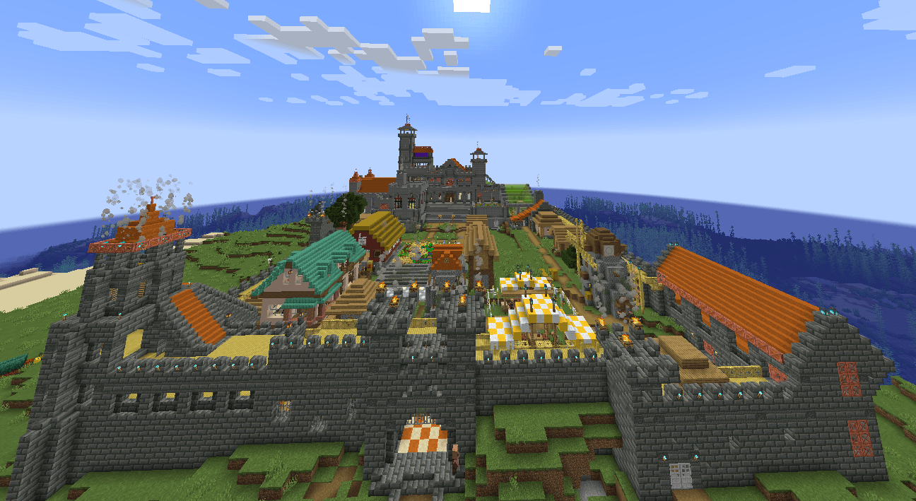 Amazing Castle - Gallery - Minecraft Bedrock Maps - CurseForge