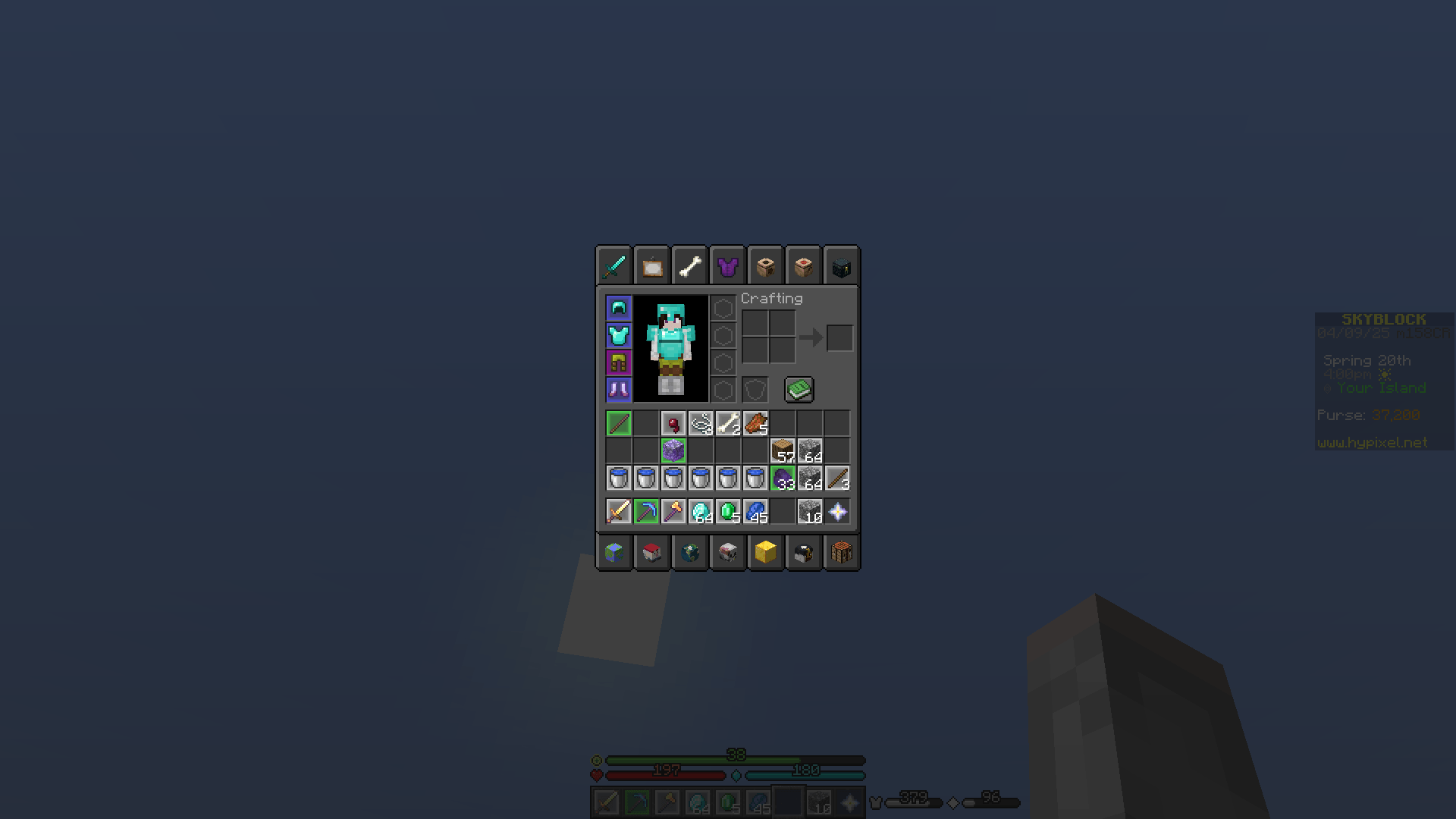 Thumbnail Expansion: Skyblocker