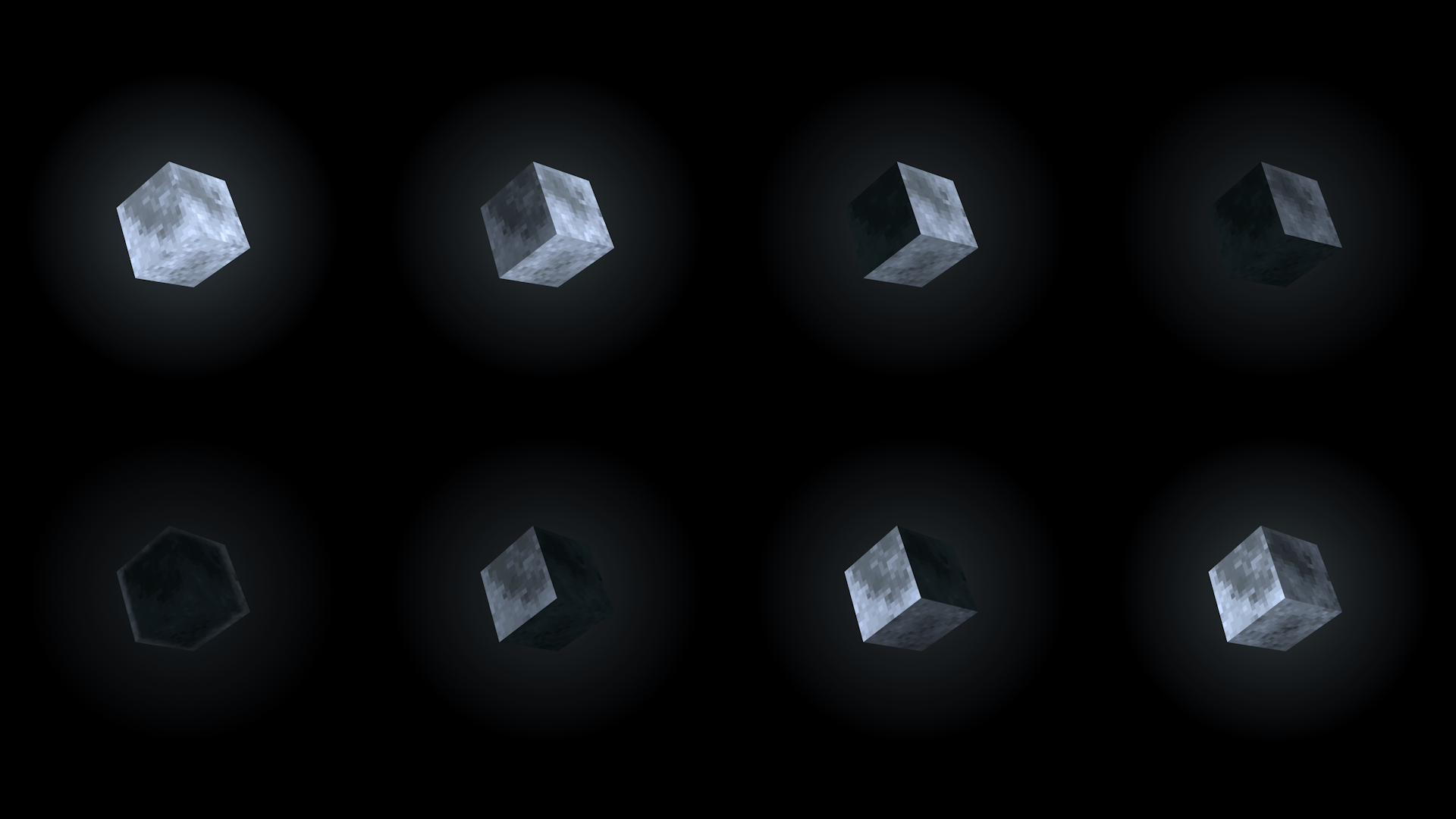 ◇Primaute◇ CUBIC MOON Cubic Sun & Moon v1.8.3 [Java] Minecraft Texture Pack