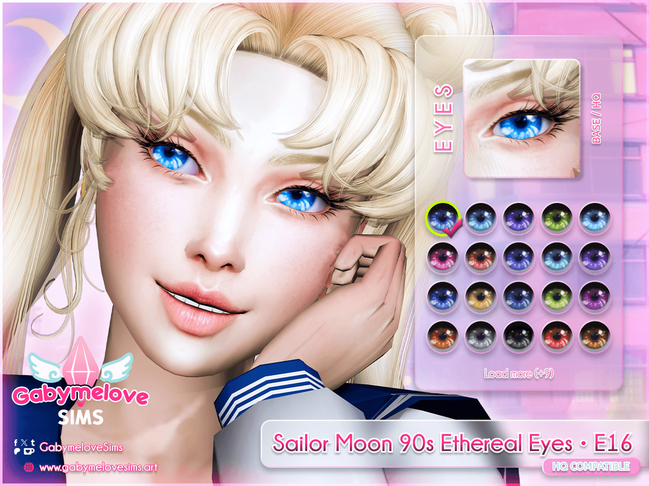 Sims 4 Cc Anime Eyes 600x1107