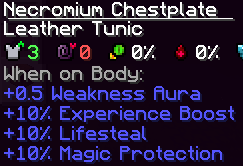 Thumbnail Difference between stats of 2 items, as the percentage stats of Caverns and Chasms do not play nice with Quark unfortunately.