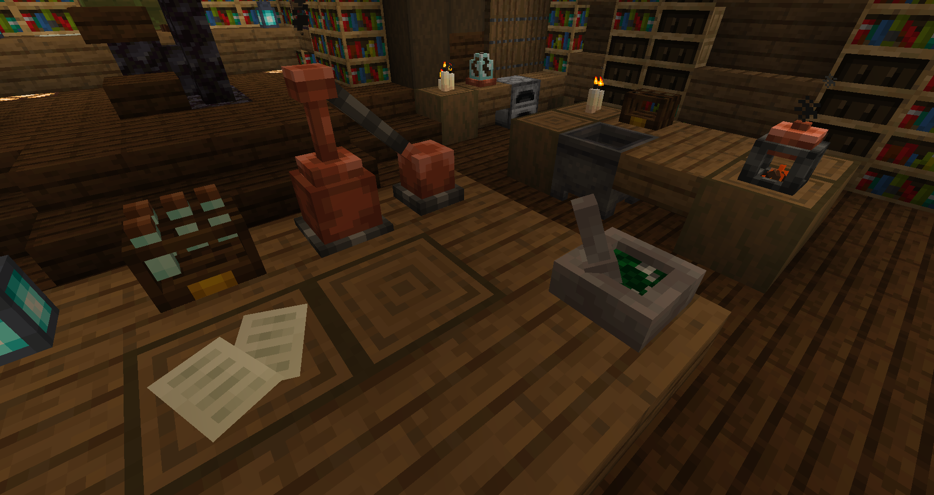 Thumbnail A few blocks placed around the lab!