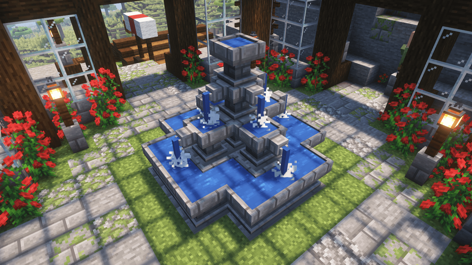 Thumbnail Design fountains with any shape or size with the dynamic fountain blocks!