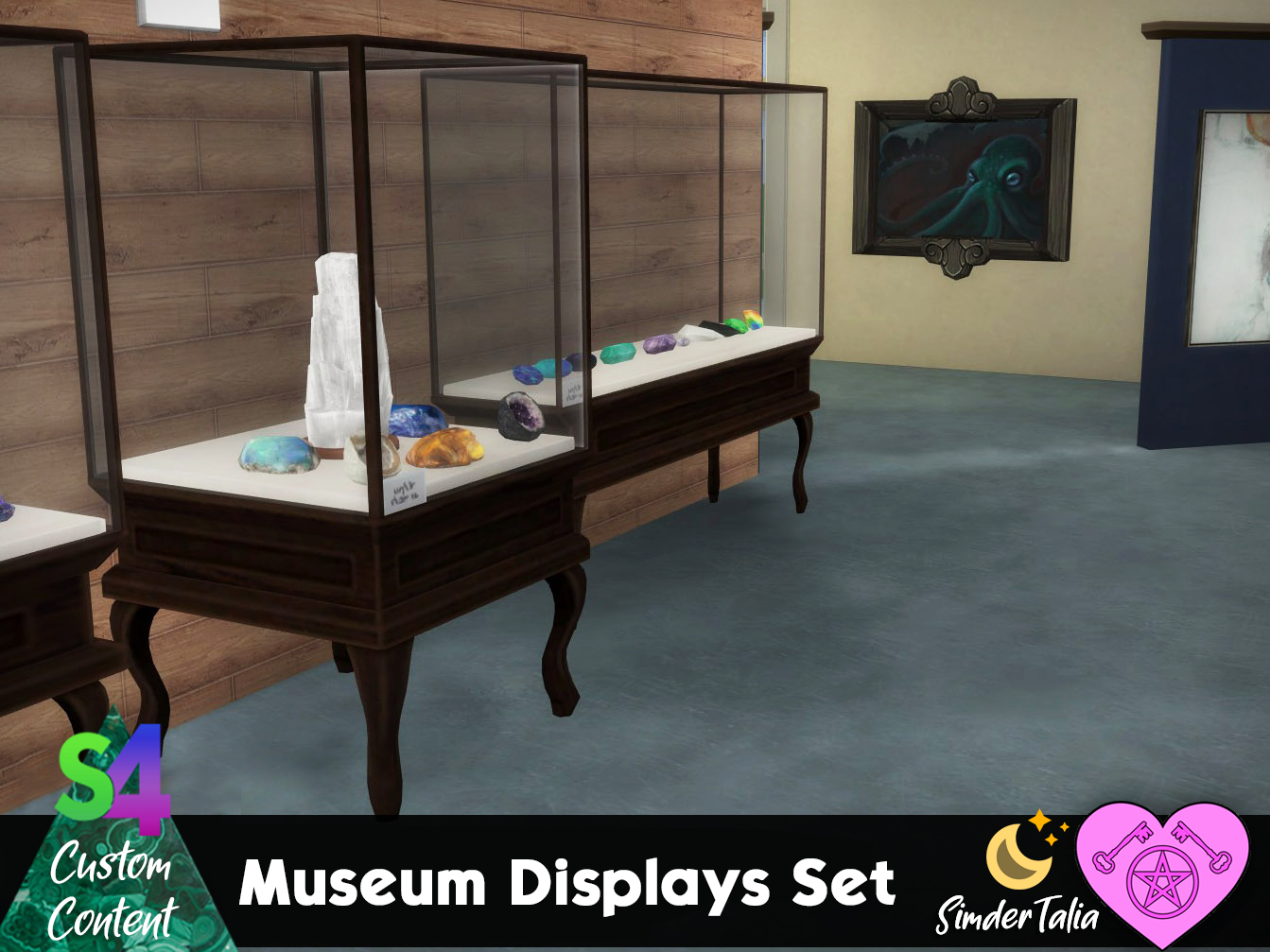 Museum Displays Set - Gallery - The Sims 4 Build / Buy - CurseForge