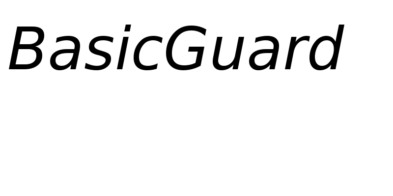 <p>BasicGuard's logo</p>