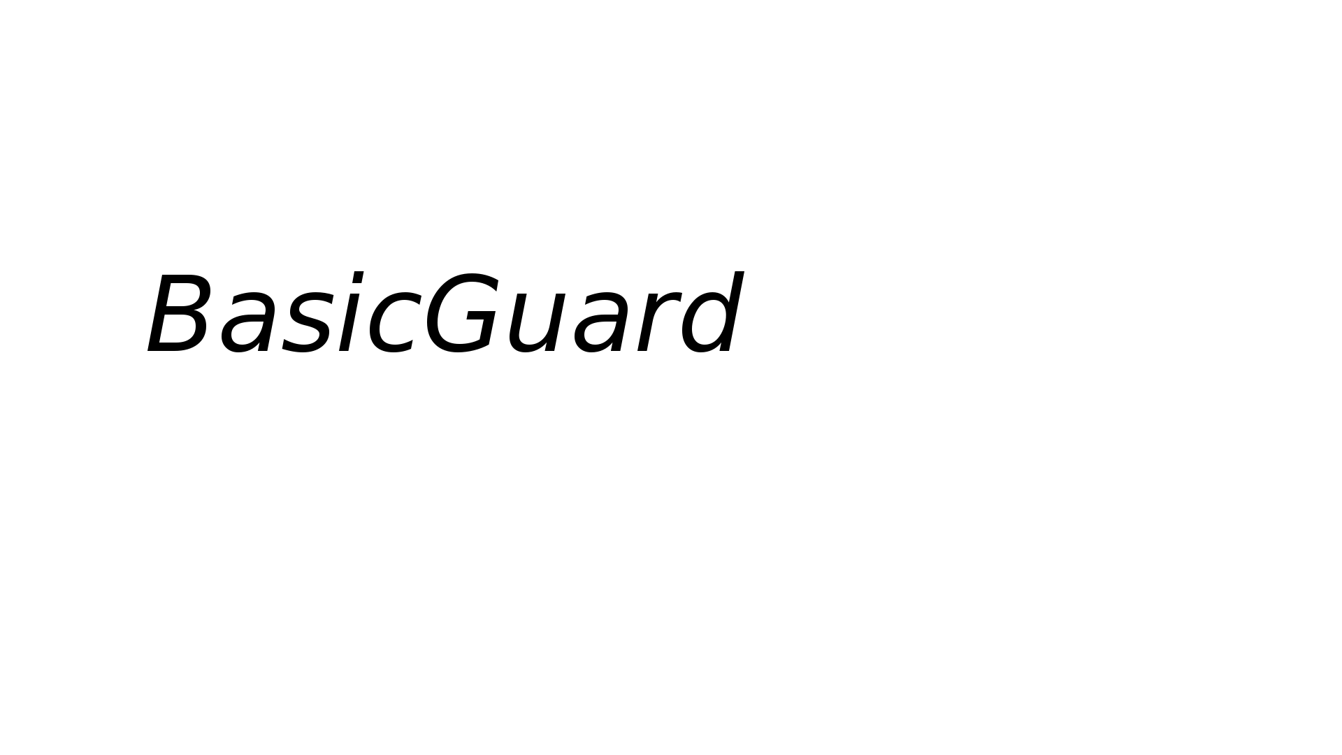 <p>BasicGuard's Logo.</p>