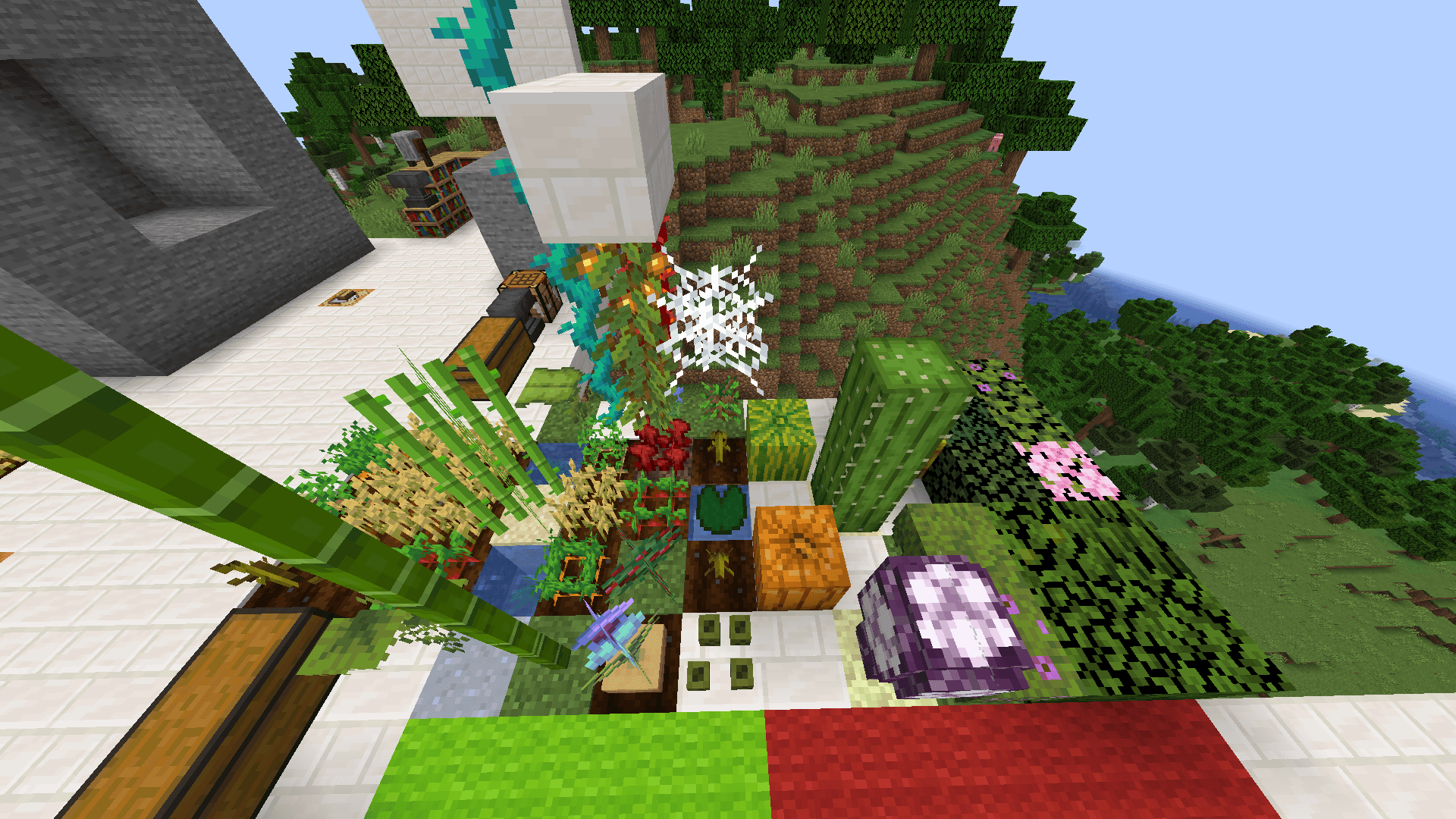 Thumbnail Blocks on the green side can be broken in large ranges with the scythe. Blocks on the red side can be broken faster with a scythe, but not cleared in an area effect like the other blocks.