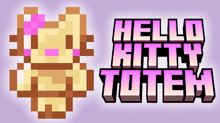 Hello Kitty Totem Of Undying - Minecraft Resource Packs - CurseForge