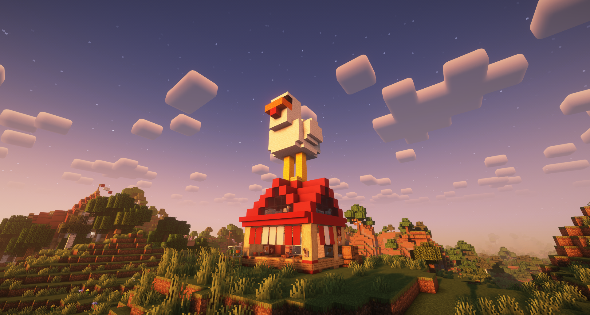 Генерация в биоме