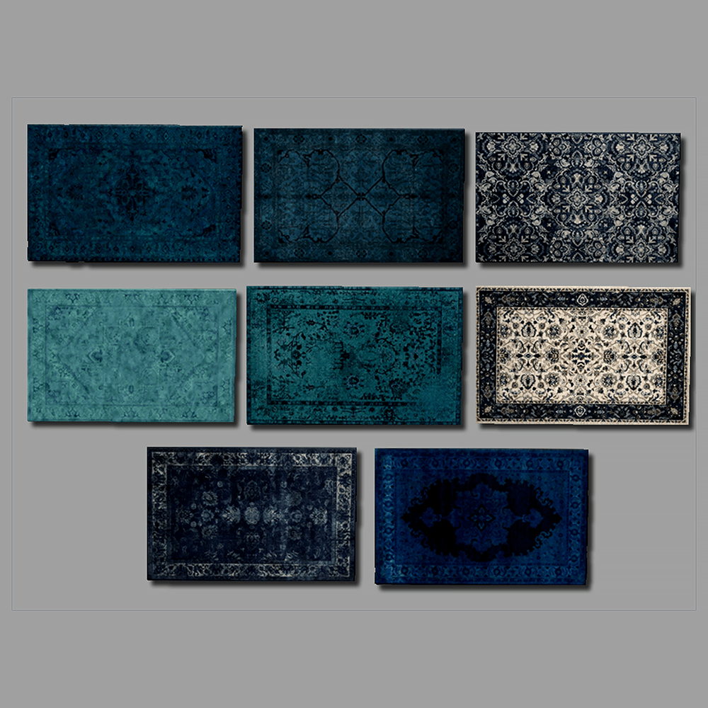 [Witch's Atelier] Blue Rug 001 - Gallery - The Sims 4 Build / Buy ...