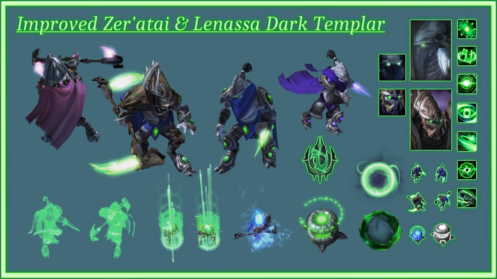 Improved Dark Templar Models