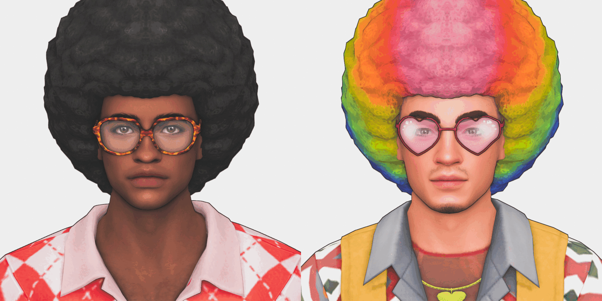 Randy Hair (The Sims Bustin Out to TS4) - The Sims 4 Create a Sim ...