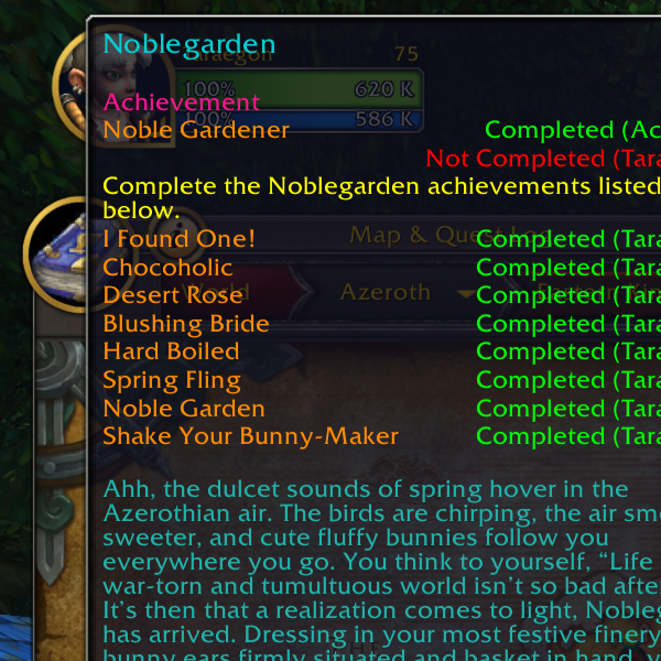Thumbnail The Noble Gardener meta achievement too!