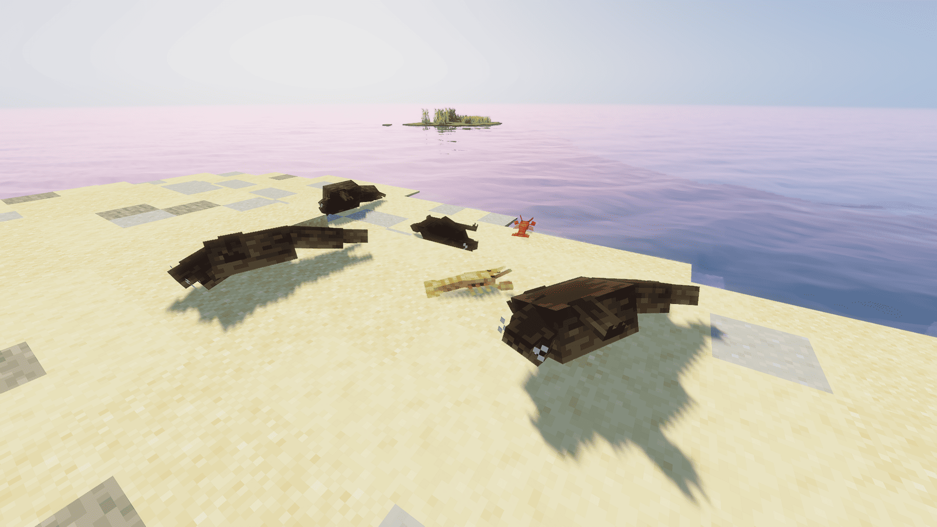 Thumbnail Lazy seals and Lobsters
(Sildurs Shader)