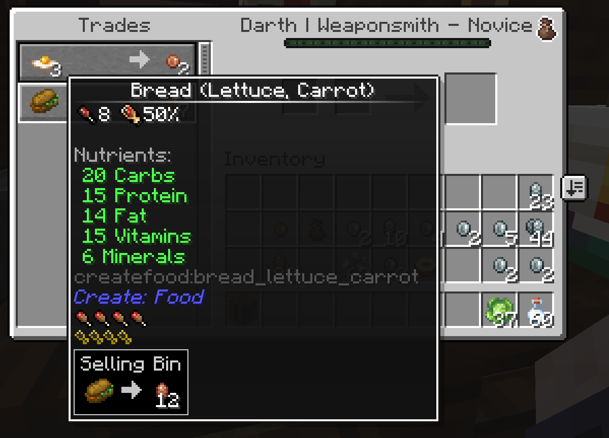 Thumbnail Fertility is all about trading with villagers. Every villager needs randomly selected food items. With every level the demand grows more complex. But they will also sell powerful items and tools that you can't get otherwise in the game!