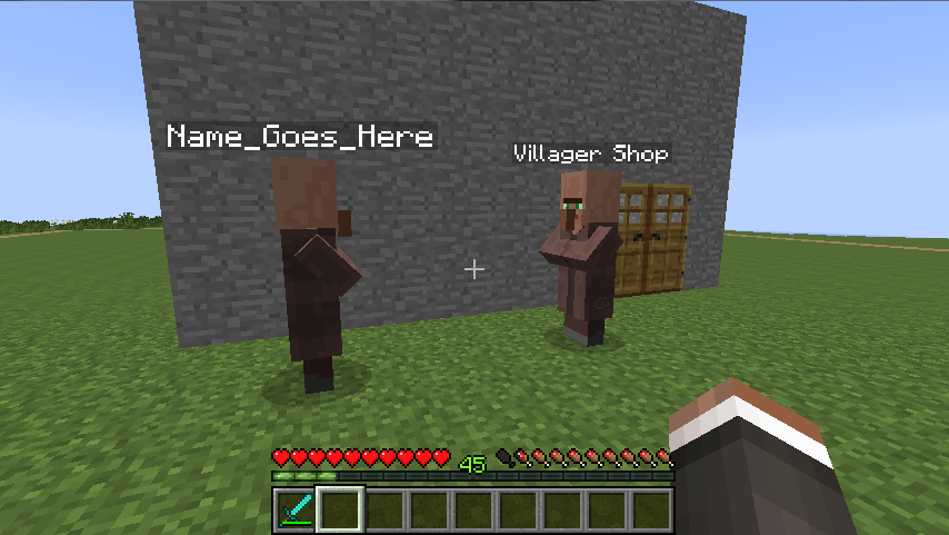 Плагины сборки майнкрафт. Minecraft Villager shop.