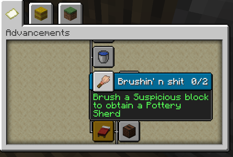 Idiotic Advancement Names — screenshot 2