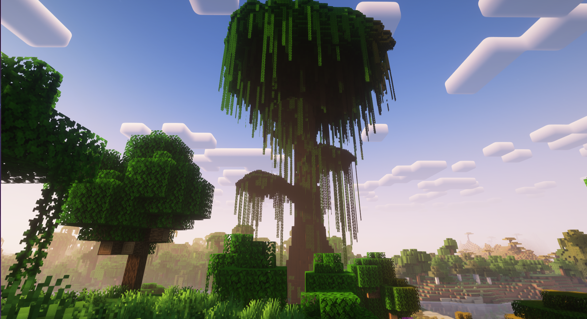 Пример генерации в джунглях