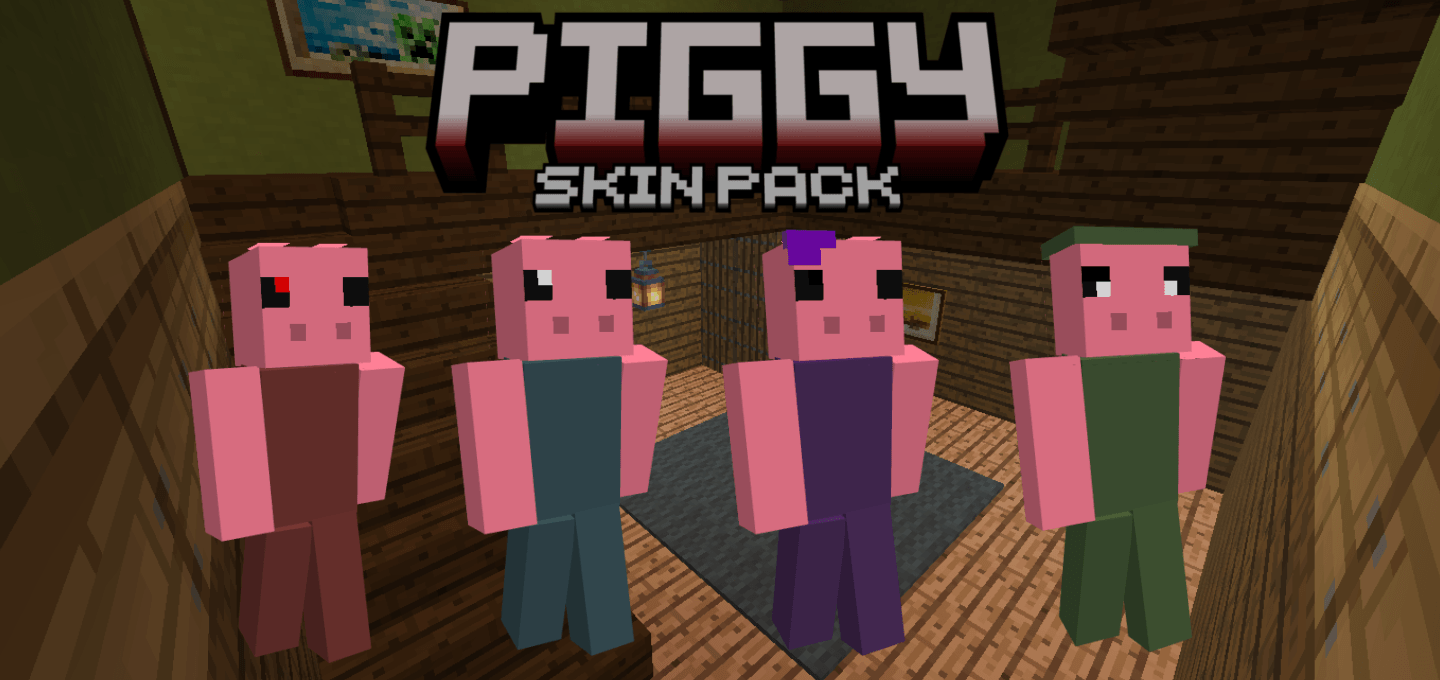 Piggy Skin Pack - Minecraft Bedrock Skins - CurseForge