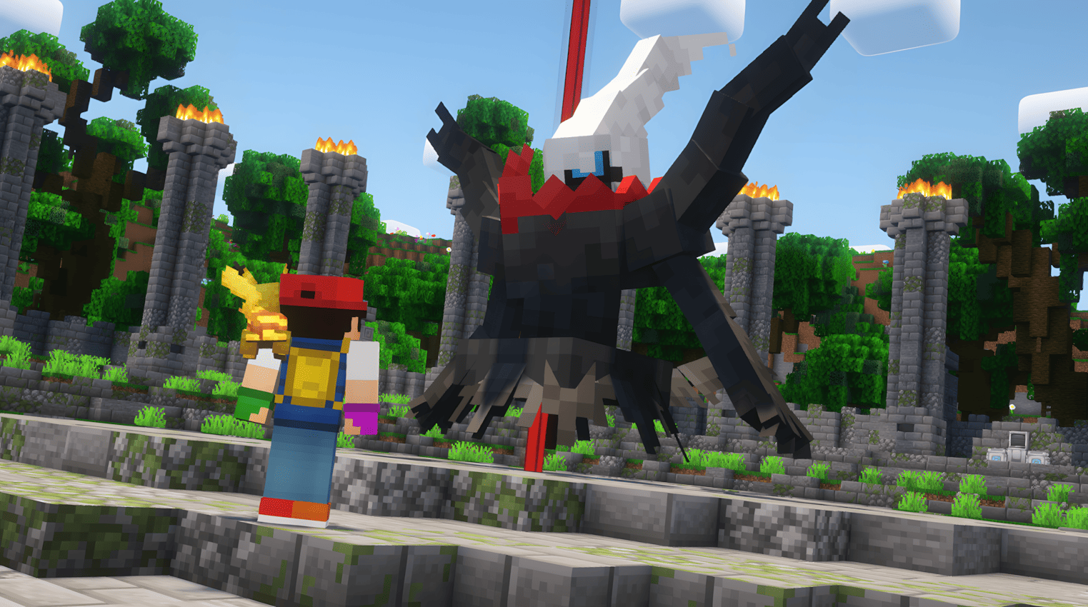 Thumbnail Participe de Raids Globais junto com outros jogadores para derrotar o Chefão, ter a chance de capturá-lo, ganhar almas e trocá-las por itens incríveis!