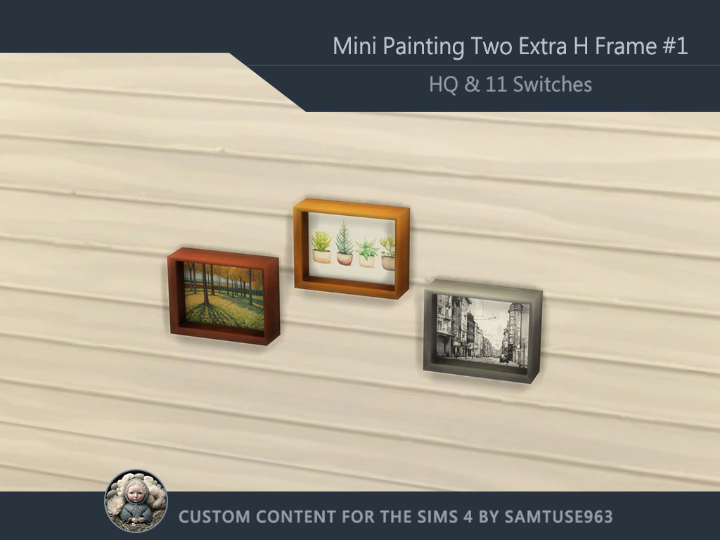 HQ Mini Painting Two Extra H Frame #1 Samtuse963