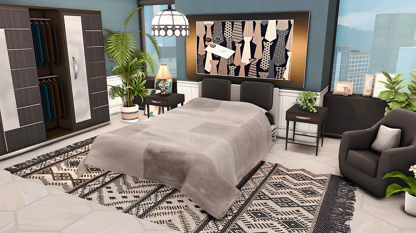 Adira Bedroom The Sims 4 Rooms / Lots