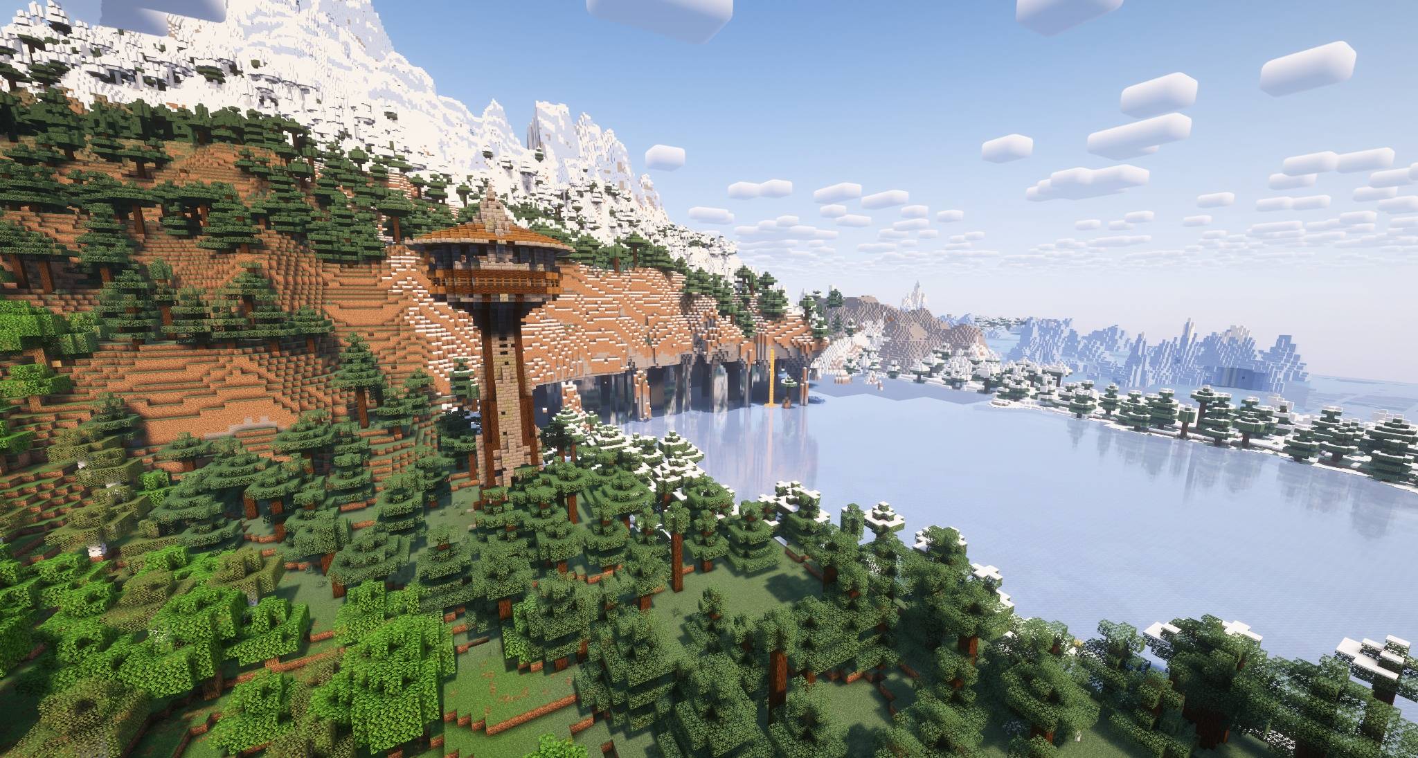 Thumbnail Tons of new world generation to explore as well as structures.