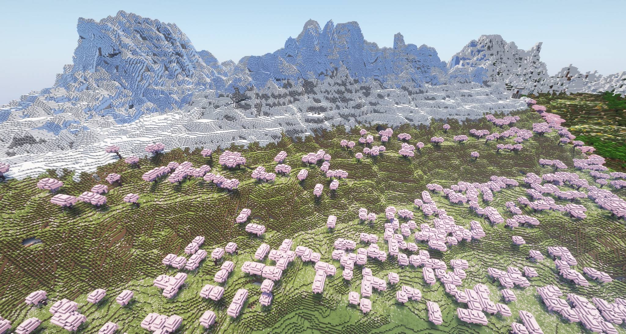 Thumbnail See farther than ever and enjoy the views with Distant Horizons included in the pack!