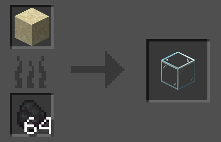 Thumbnail Use a blast furnace to make glass twice as fast