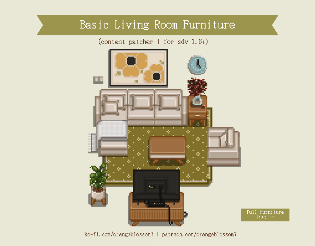 Basic Living Room Furniture