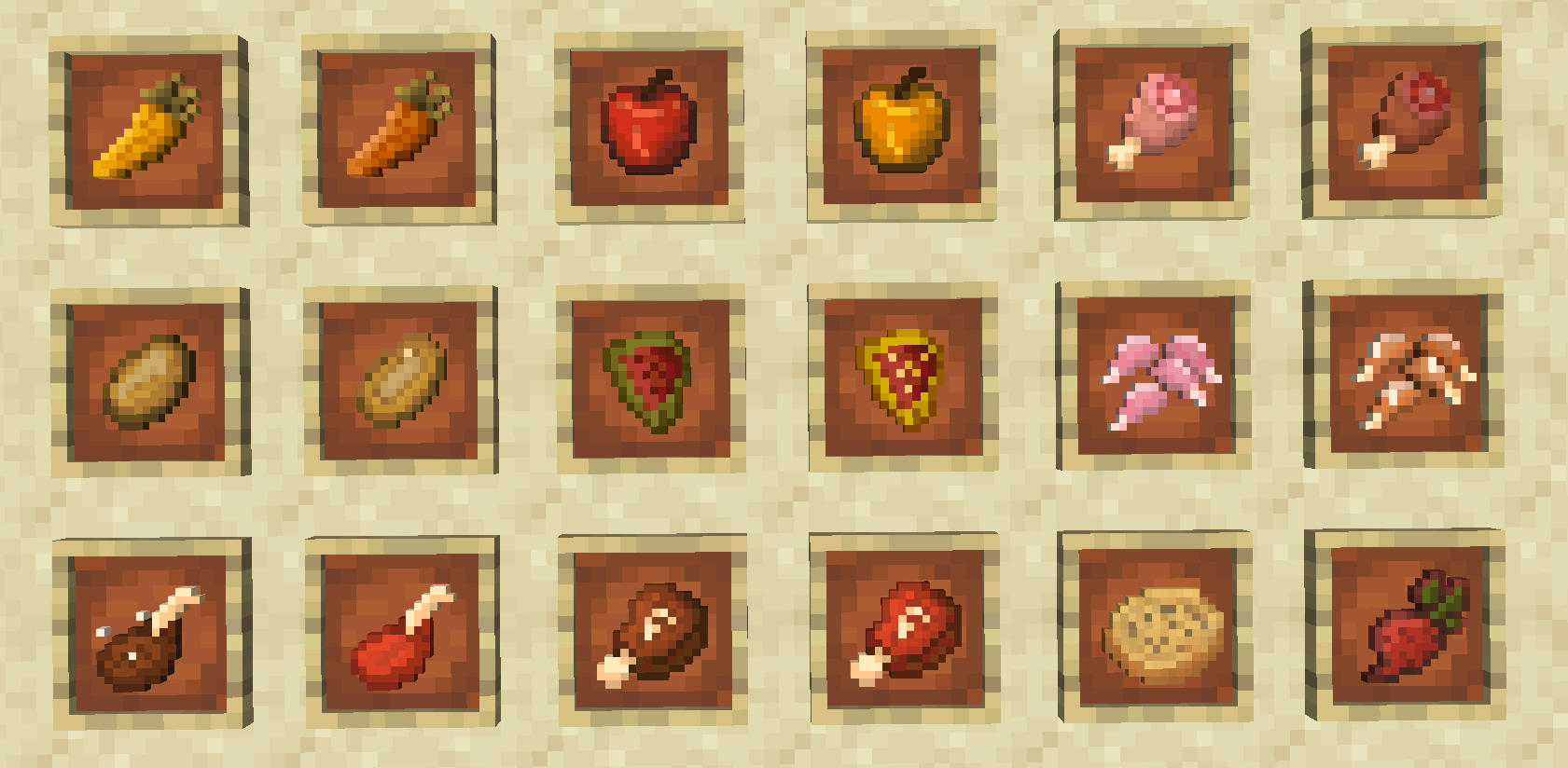 Rustic Foods - Minecraft Resource Packs - CurseForge