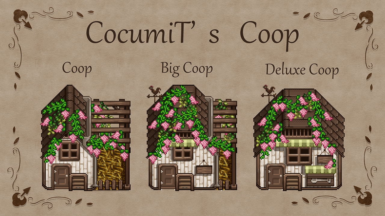 Скачати мод CocumiT's Coops