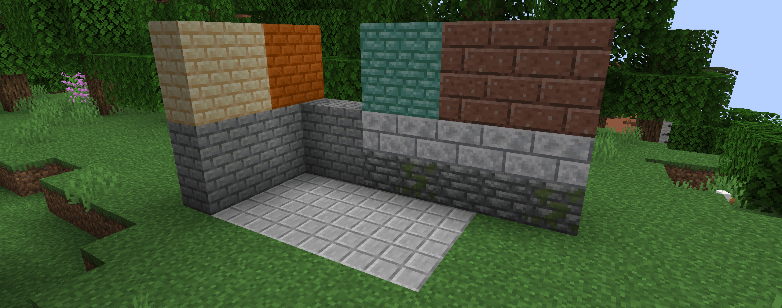 Some stone bricks